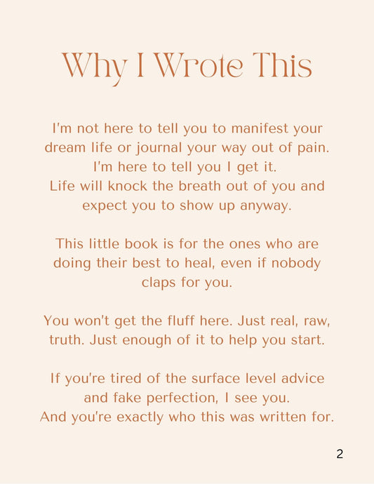 Start Where It Hurts Ebook